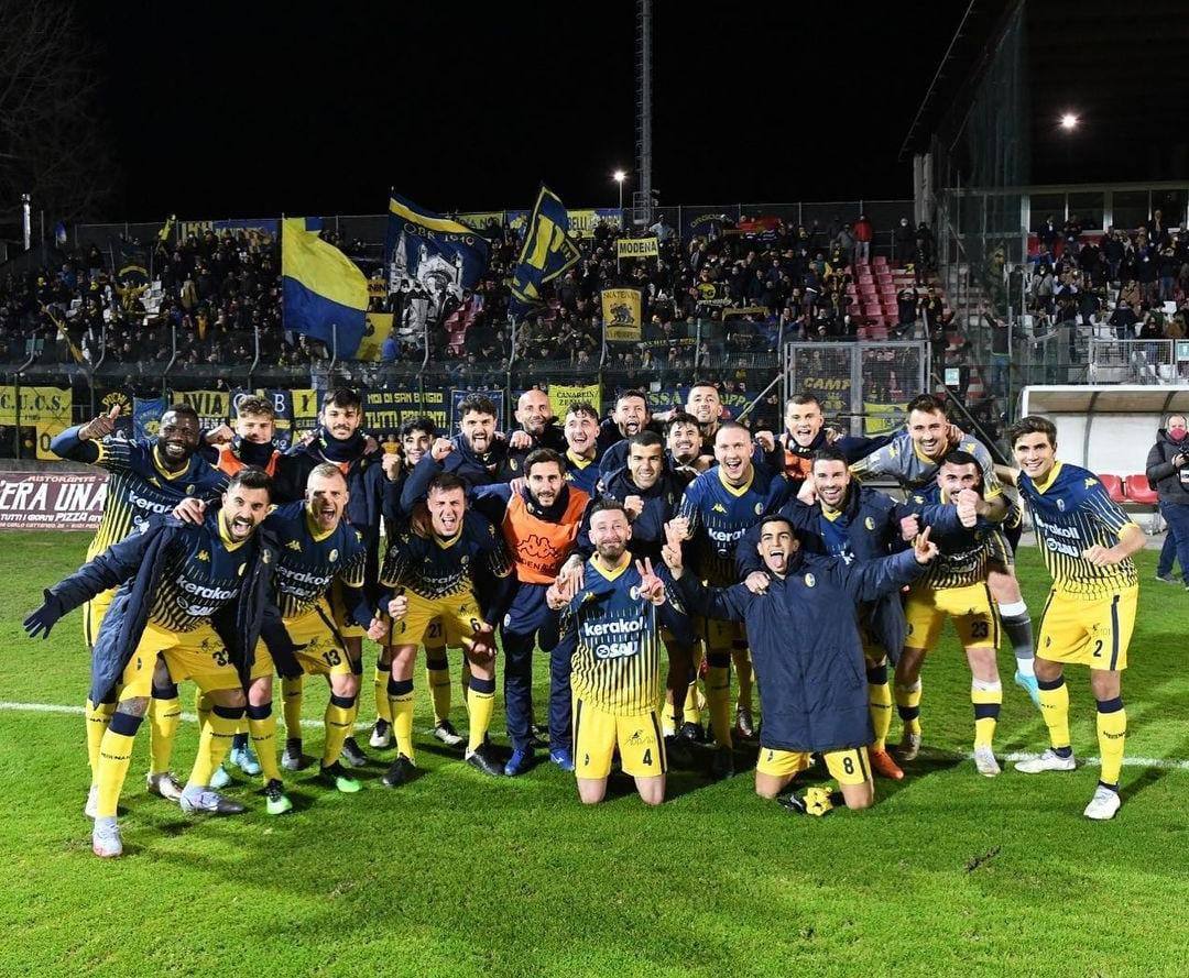 Modena Fc, un anno fa l'incredibile gol di Riccardo Gagno contro l