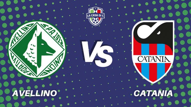 Card Avellino Catania copertina