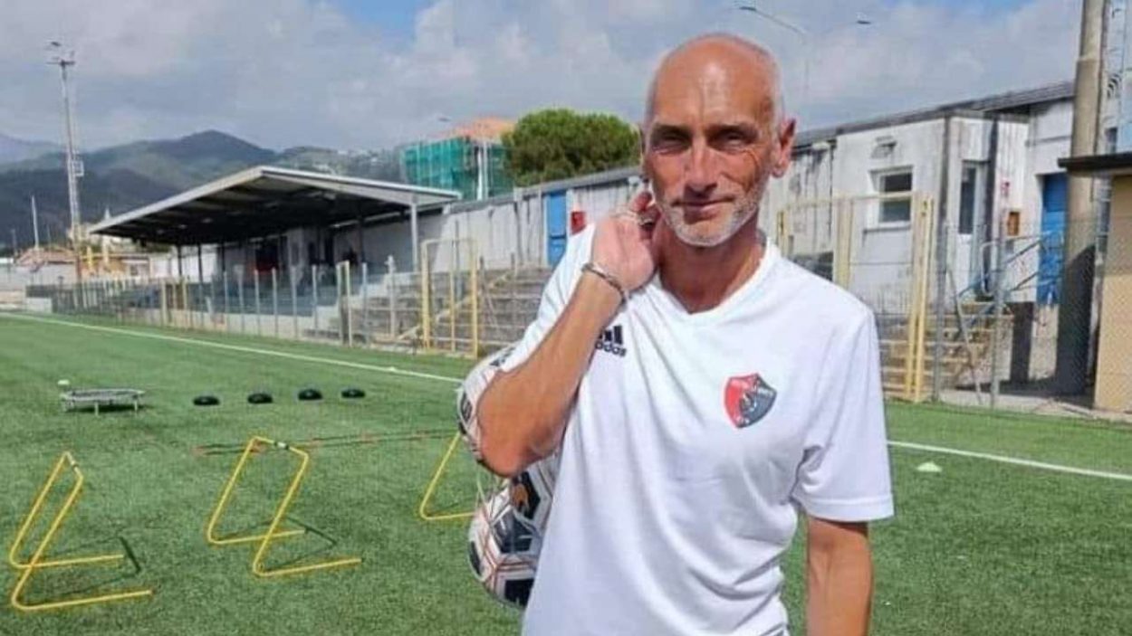 L'ex allenatore del Sestri Levante, Enrico Barilari