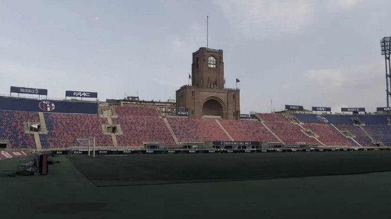 Lo stadio del Bologna