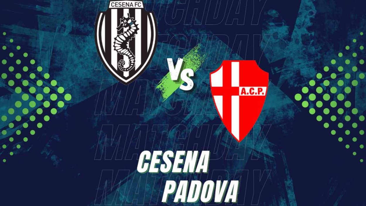 Cesena Padova testuale copertina