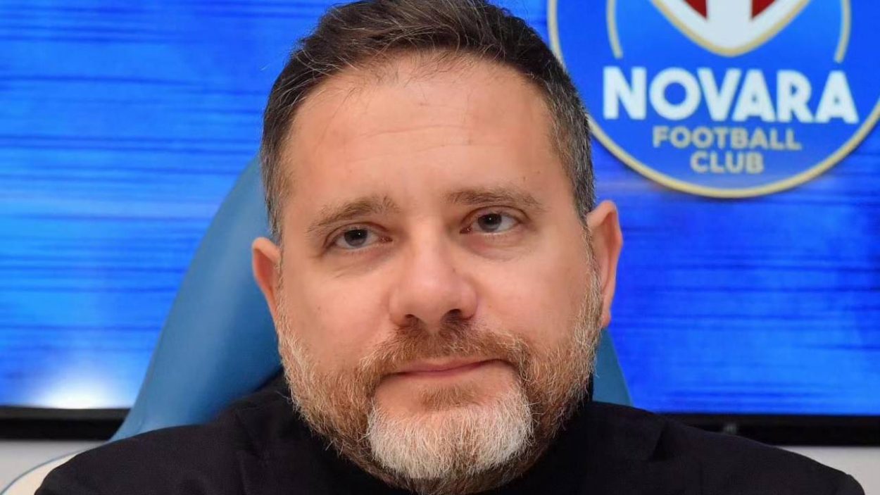 Christian Argurio, direttore sportivo del Nova (Credit: Novara FC) / www.lacasadic.com