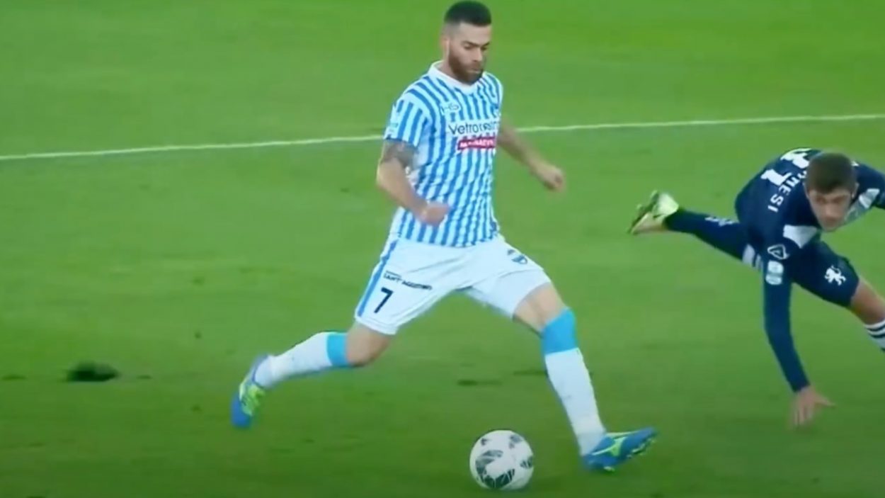 Mirco Antenucci con la maglia della SPAL | Screenshot | Lacasadic.com