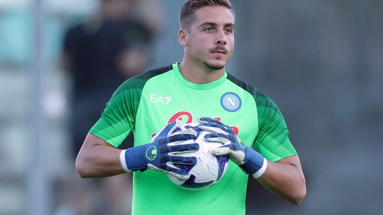 Davide Marfella con la maglia del Napoli / Credit: Imago / www.lacasadic.com