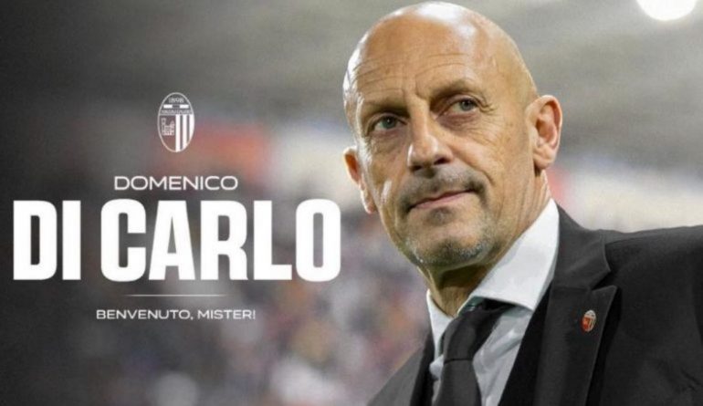 Di Carlo, nuovo allenatore dell'Ascoli - credit Ascoli Calcio