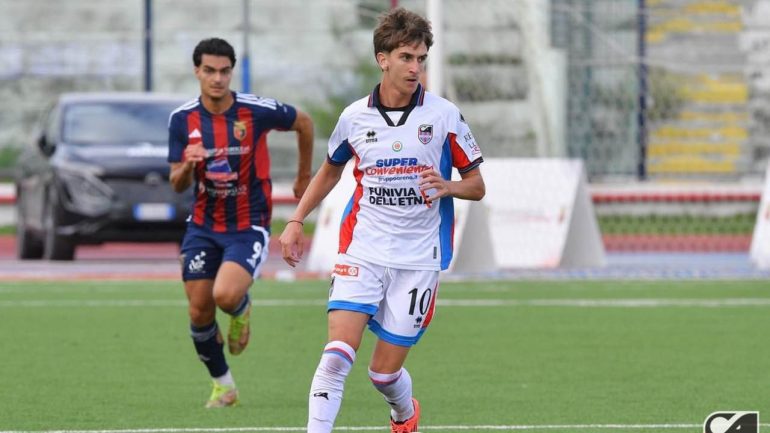 Kaleb Jimenez in azione con la maglia del Catania / Credit: Catania FC / www.lacasadic.com