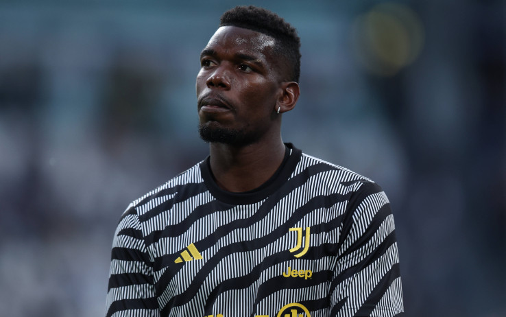 Paul Pogba con la maglia della Juventus