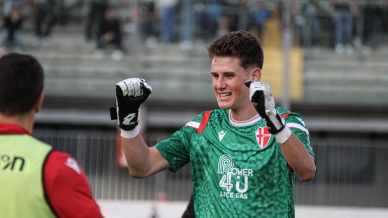 Fortin con la maglia del Padova