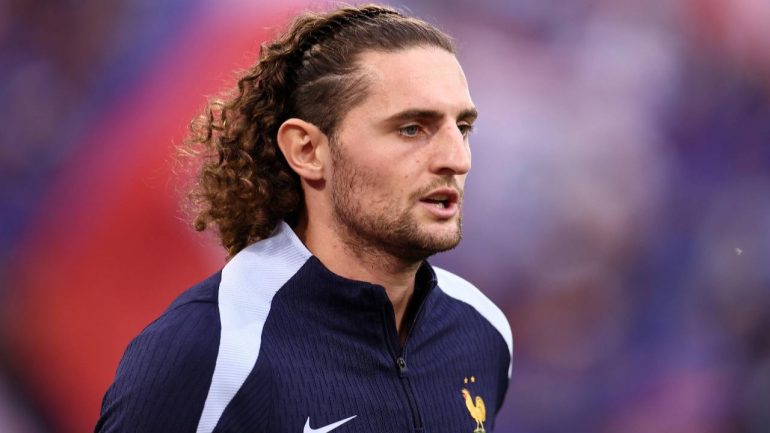 Rabiot con la maglia dell nazionale francese