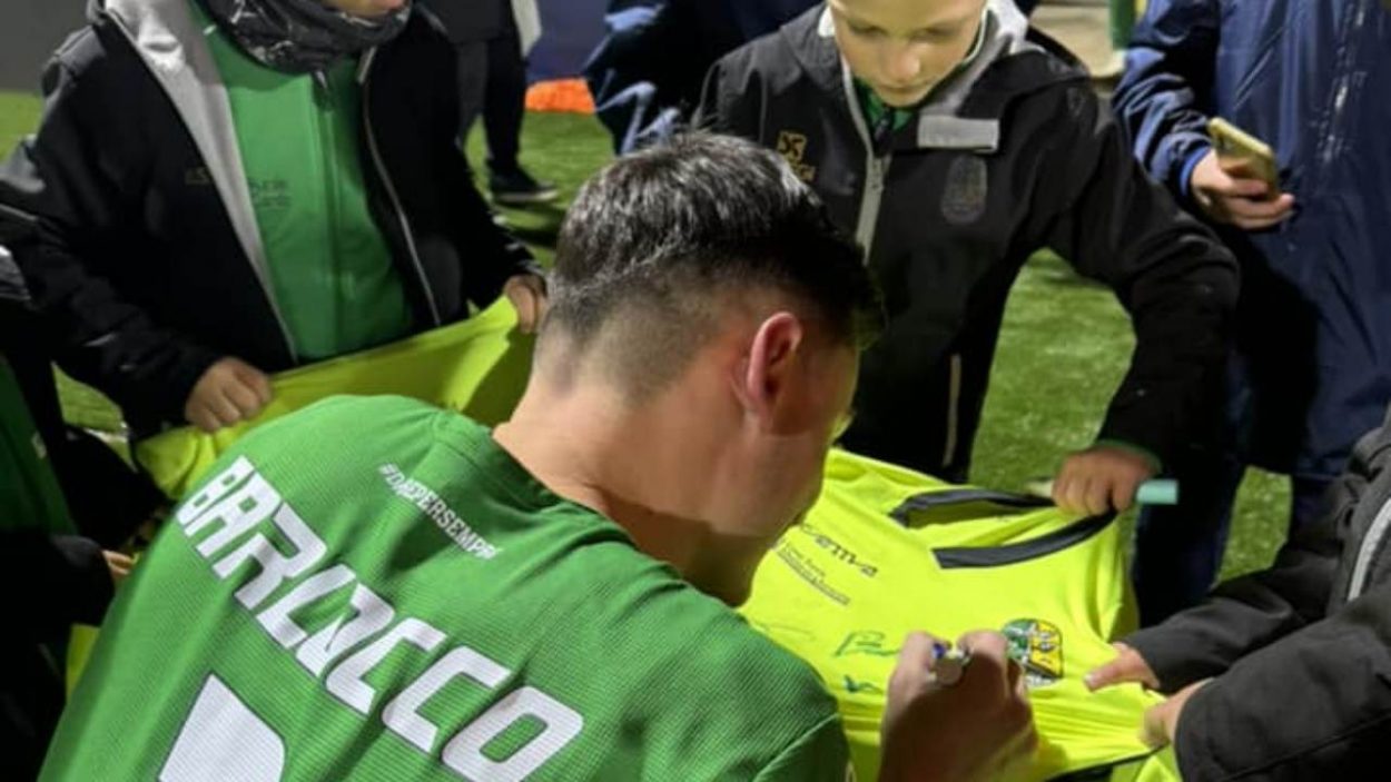 Sergio Barlocco con la maglia del Trento (Credit_ A.C. Trento) _ www.lacasadic.com