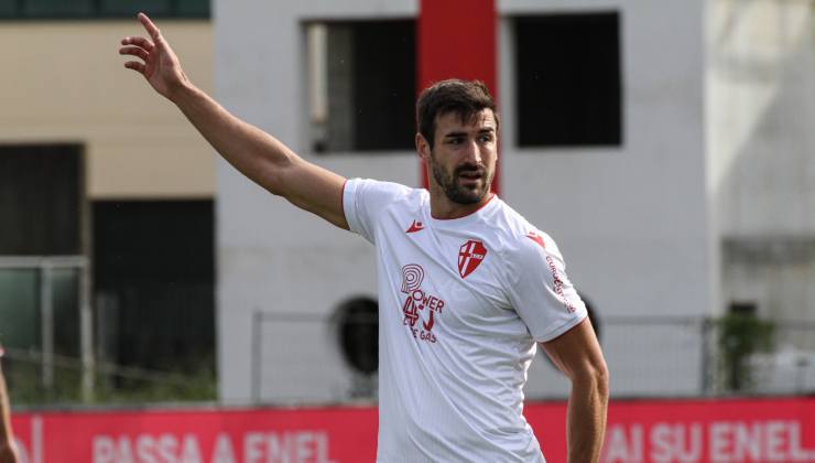 Spagnoli con la maglia del Padova