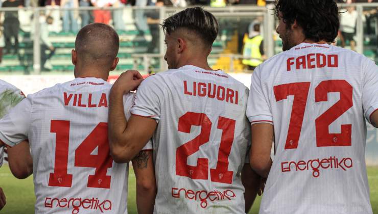 Villa Liguoti Faedo con la maglia del Padova