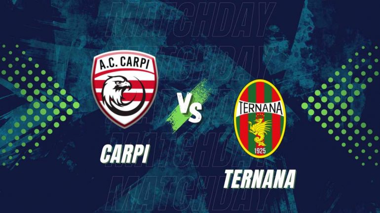 Carpi Ternana copertina