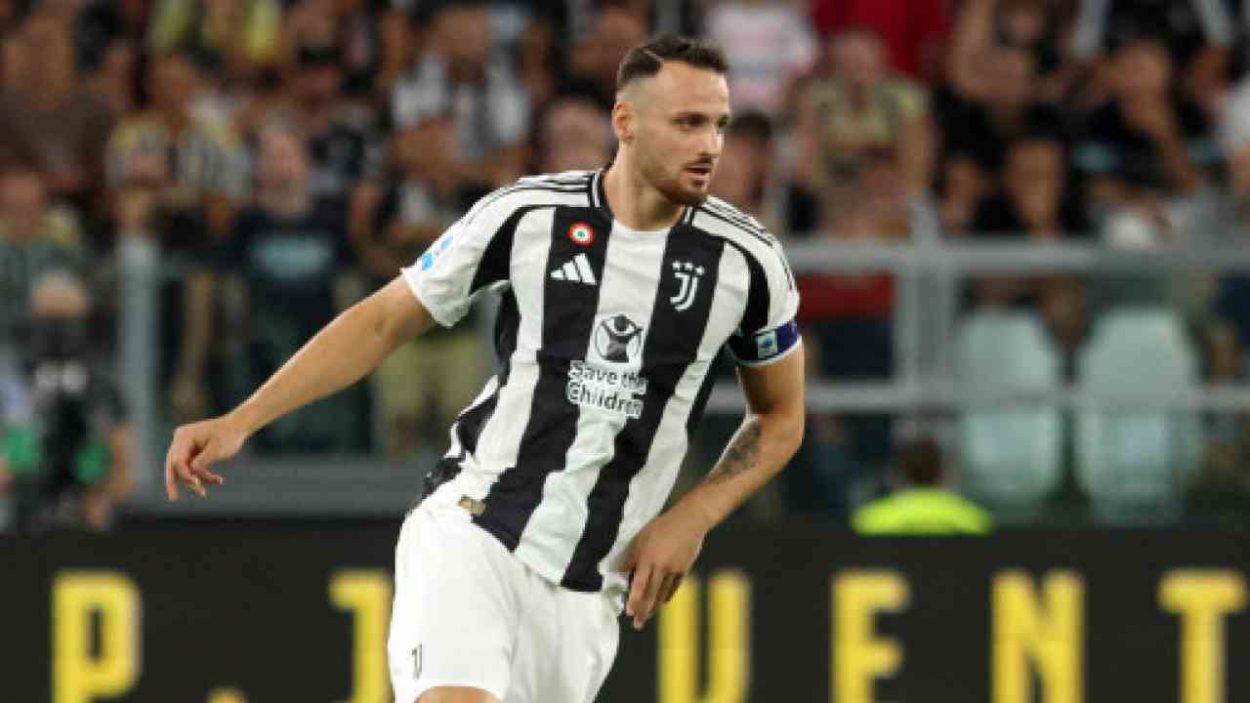 Federico Gatti in azione con la maglia della Juventus. CREDIT: IMAGO