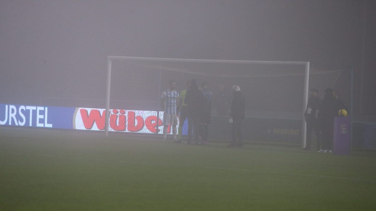 legnago-spal rinviata al sandrini per nebbia