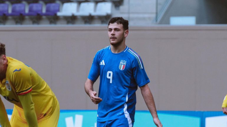 Mario Perlingieri con la maglia dell'Italia U20 / Credit: Martina Cutrona / www.lacasadic.com