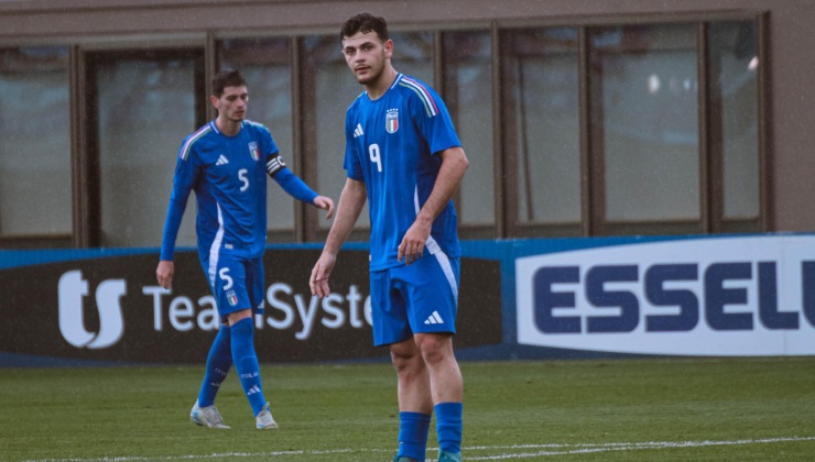 Mario Perlingieri in azione con la maglia dell'Italia Under 20 / Credit: Martina Cutrona / www.lacasadic.com