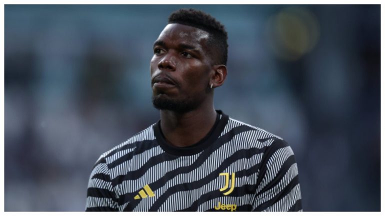 Paul Pogba con la maglia della Juventus