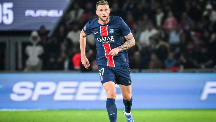 Milan Skriniar con la maglia del PSG