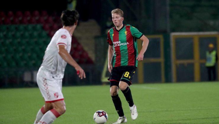 De Boer con la maglia della Ternana