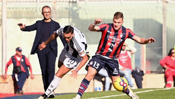 Marco Da Graca e Nicolò Armini durante una fase di gioco / Credit: FC Crotone / www.lacasadic.com