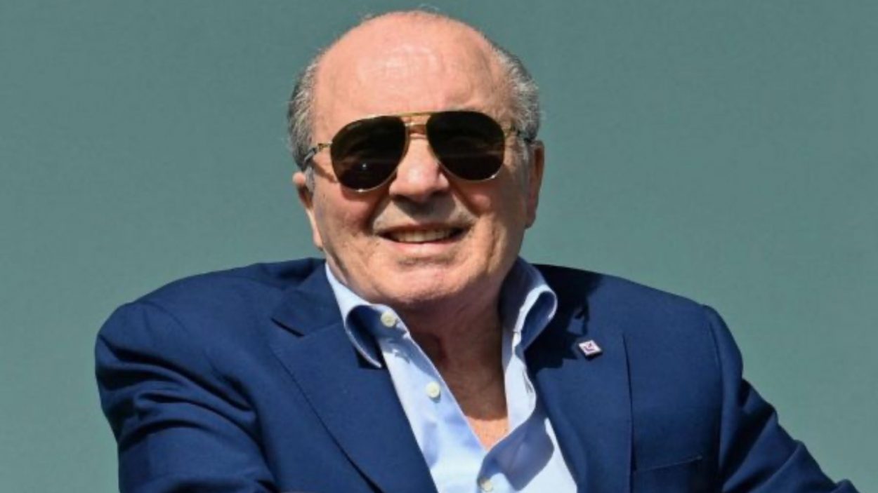 Rocco Commisso, presidente Fiorentina / Credit: Imago / www.lacasadic.com