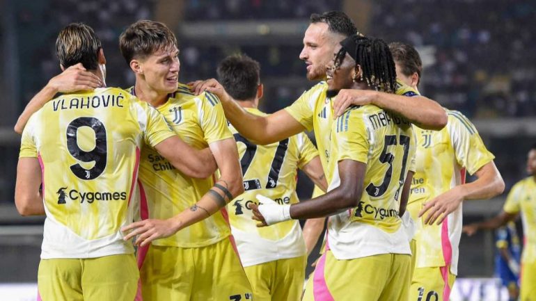 Juventus, gruppo squadra