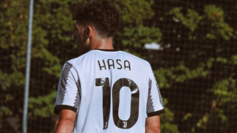 Luis Hasa in maglia Juventus Next Gen / Credit: Martina Cutrona / www.lacasadic.com