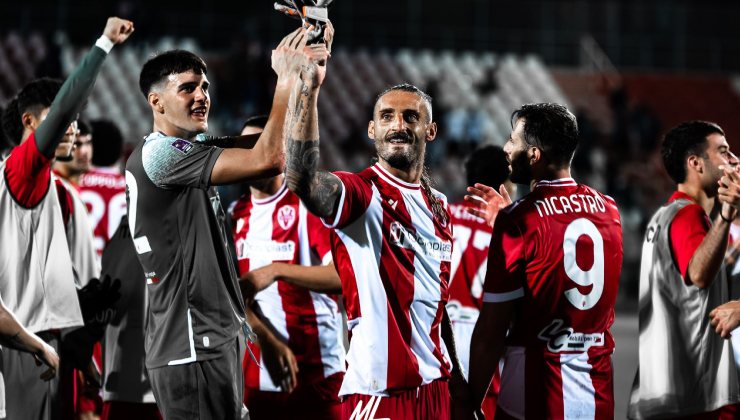 Denis Tonucci con la maglia della Vis Pesaro - Credits: Matteo Longoni