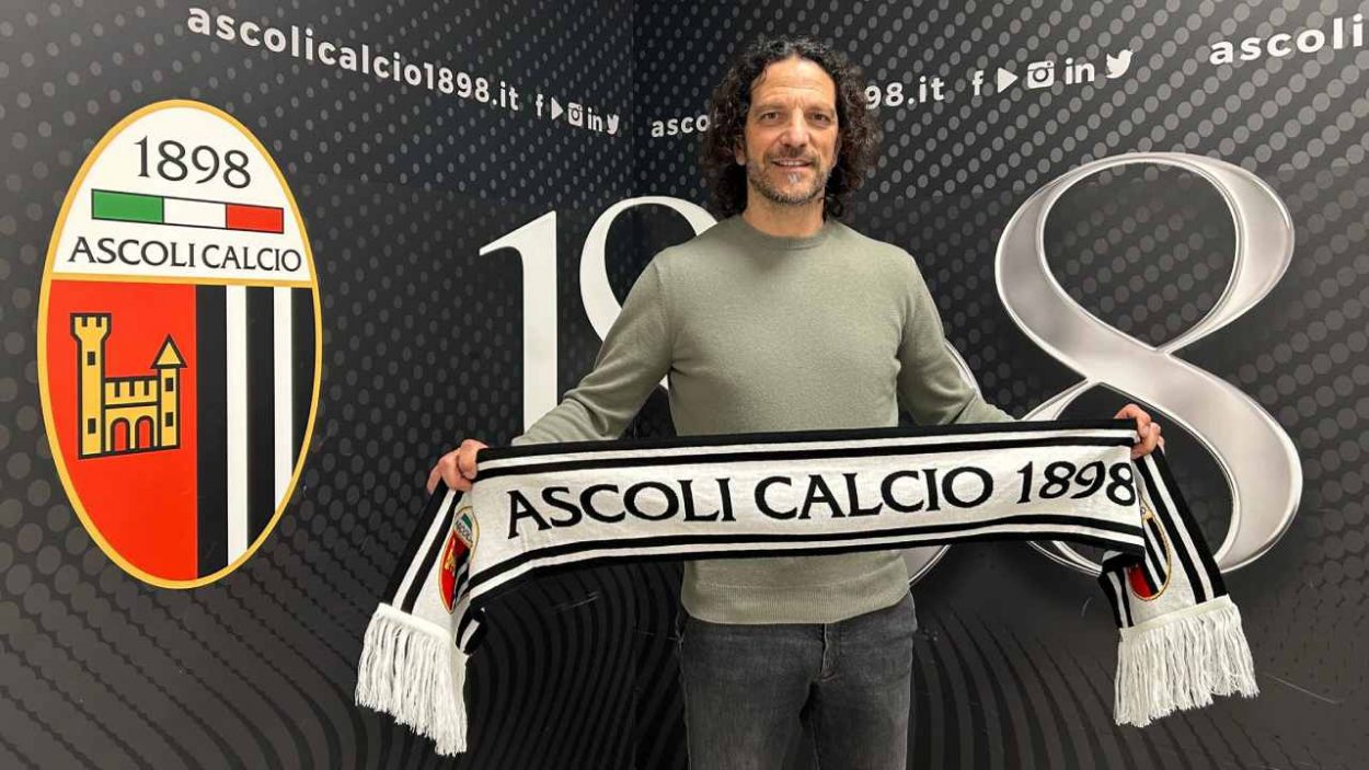 Mirko Cudini, allenatore dell'Ascoli (credit_ Ascoli Calcio) _ www.lacasadic.com