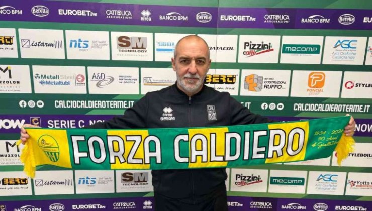 roberto bordin allenatore caldiero terme