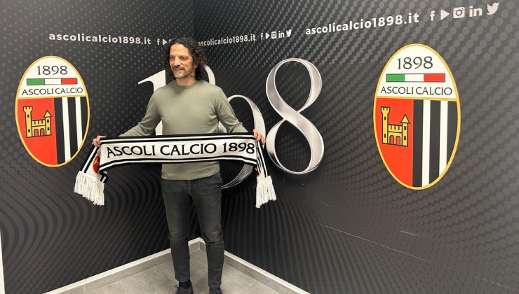 Mirko Cudini, nuovo allenatore dell'Ascoli / Credit: Ascoli Calcio / www.lacasadic.com