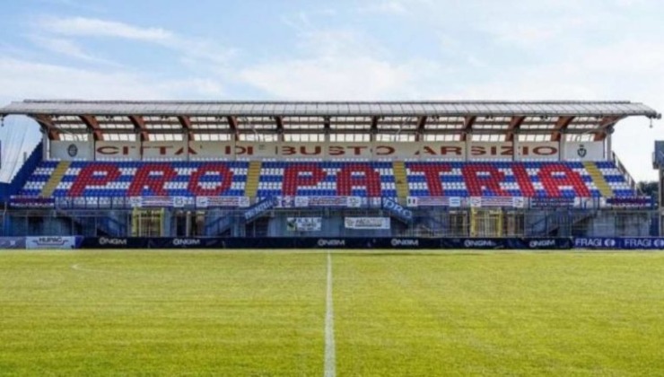 Stadio Pro Patria credit Pro Patria interno