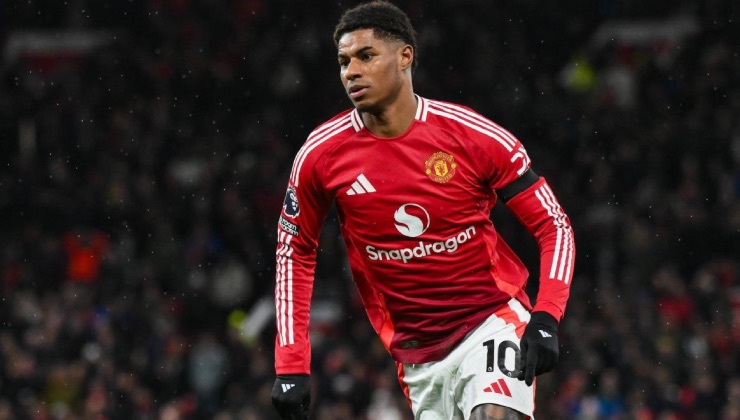 Marcus Rashford in azione con la maglia del Manchester United (IMAGO) 