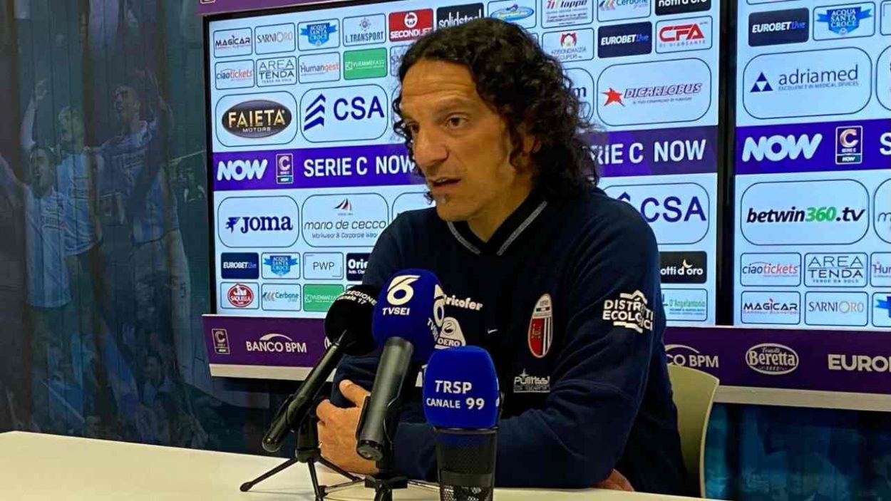 Mirko Cudini in conferenza stampa