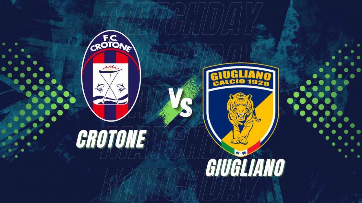 Crotone Giugliano: diretta live testuale, formazioni e tabellino